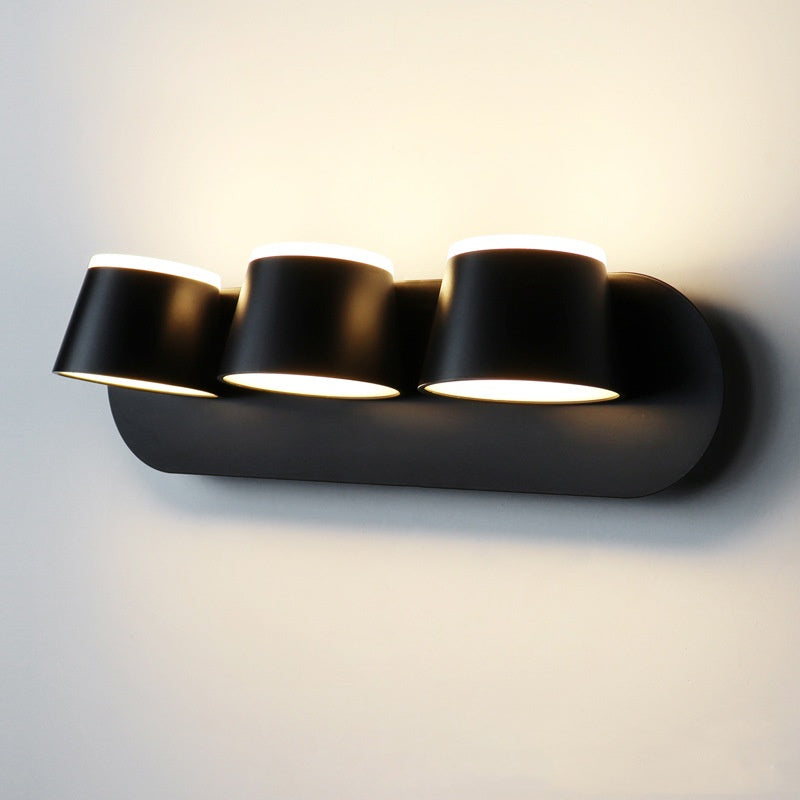 Modern Double-Sided LED Background Wall Light / White Light / Three heads white