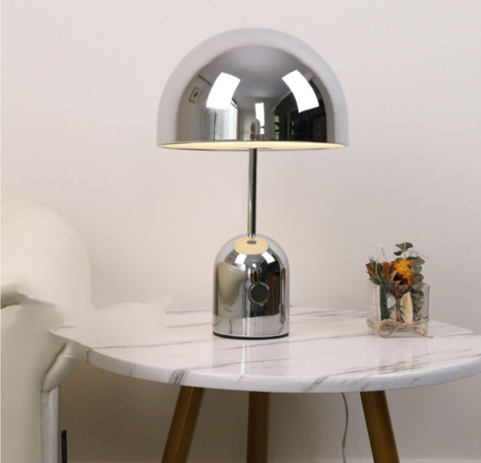 Postmodern Rose Gold Mushroom Table Lamp / Rose Gold / EU