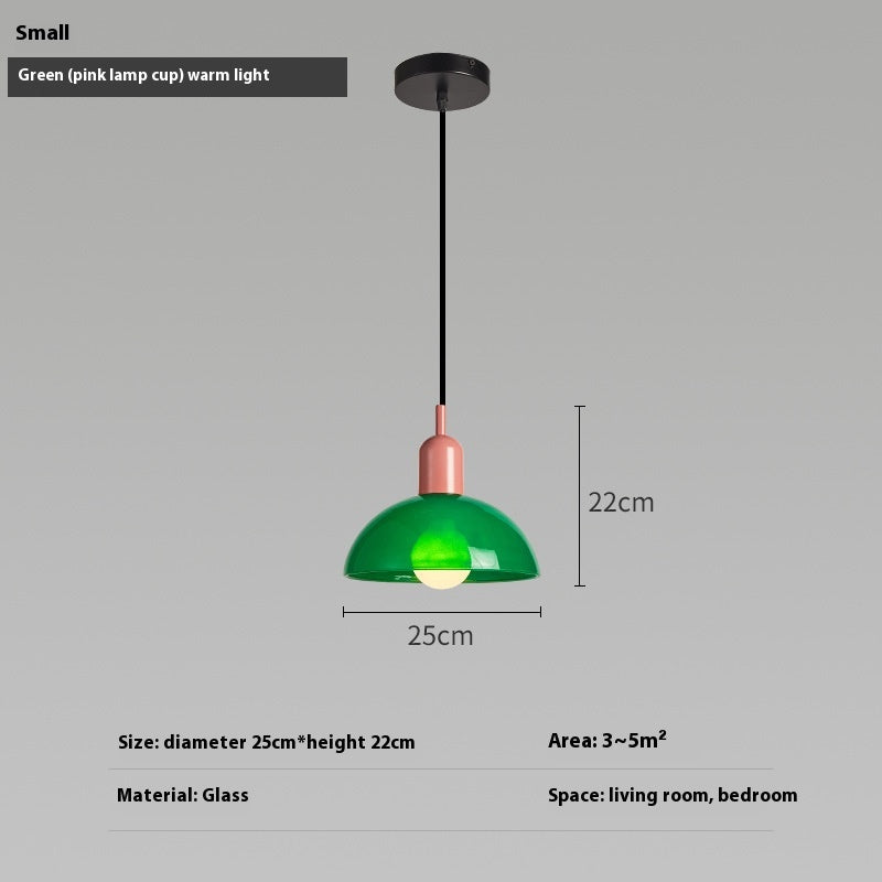 Bauhaus Retro Glass Pendant Light