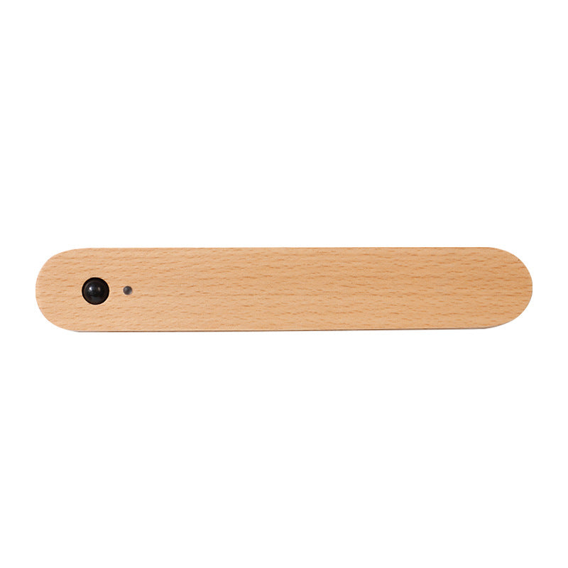 Beech Wood Motion Sensor USB Wardrobe Light