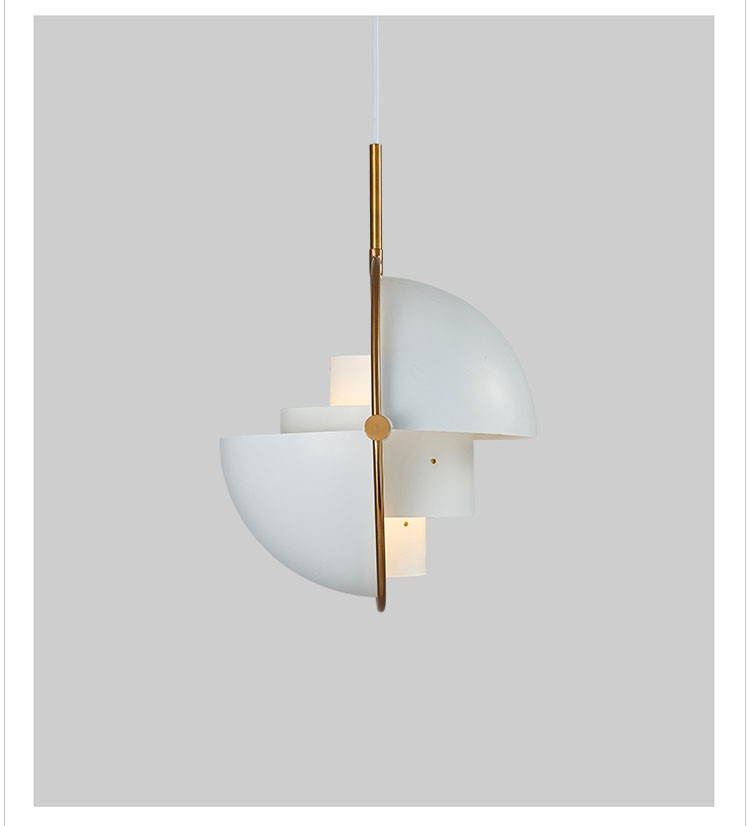 Half Moon LED Alloy Pendant Chandelier