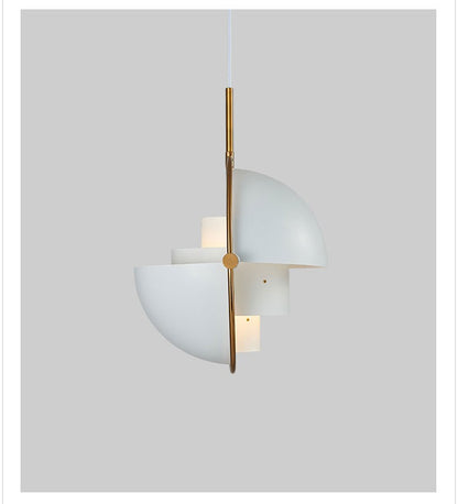 Half Moon LED Alloy Pendant Chandelier