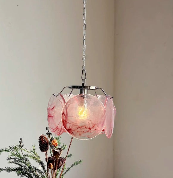 Handmade Glass Light Luxury Wall Sconce / 18X23cm / Green