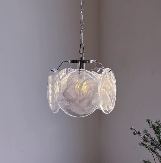 Handmade Glass Light Luxury Wall Sconce / 18X23cm / Blue
