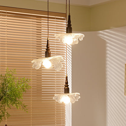 Japanese Retro Glass Small Pendant Light / Bulb Not Included / Small Size 29CM