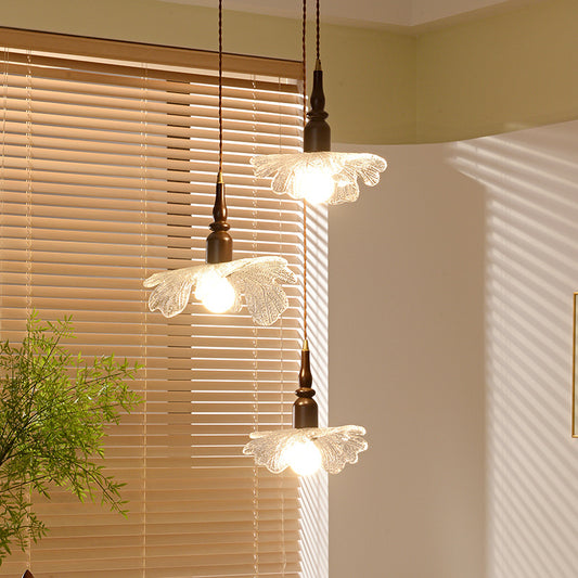 Japanese Retro Glass Small Pendant Light / Bulb Not Included / Small Size 29CM