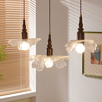 Japanese Retro Glass Small Pendant Light / Bulb Not Included / Large Size 33CM