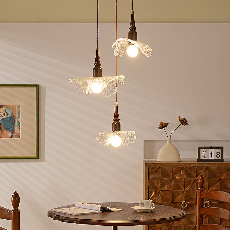 Japanese Retro Glass Small Pendant Light / Bulb Not Included / Disc