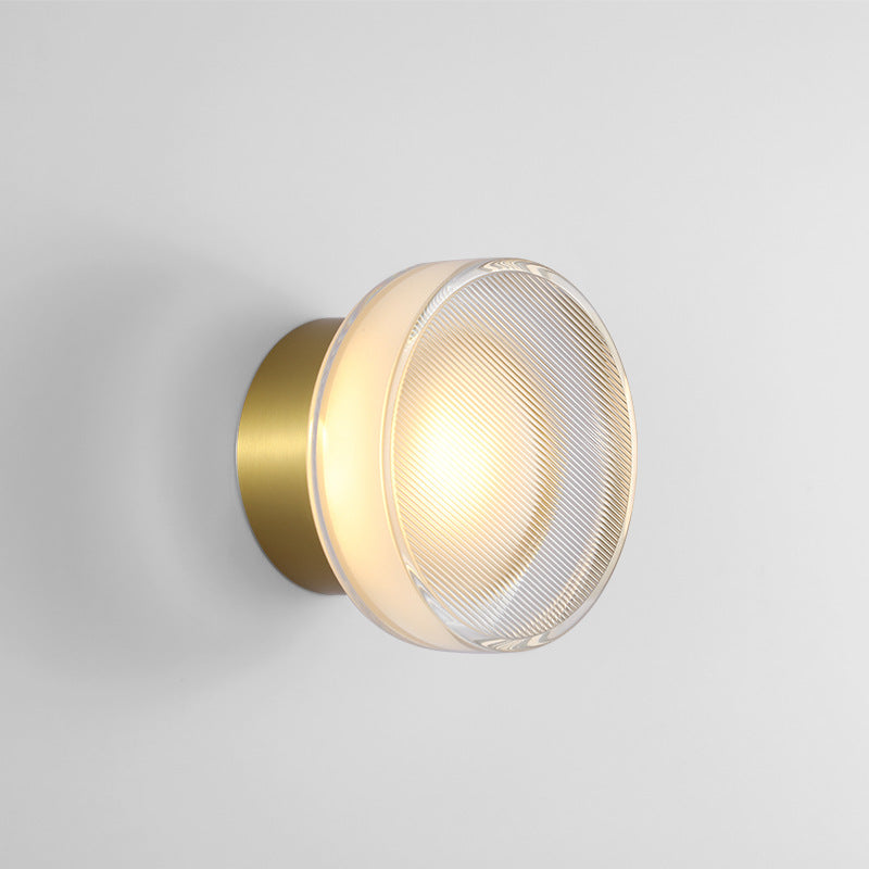 Modern Corridor Bedside Decorative Wall Light / Warm Light 3000K / A Black