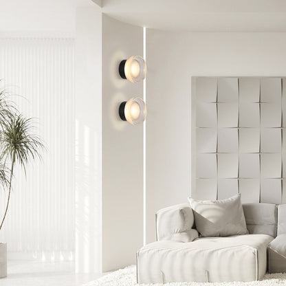 Modern Corridor Bedside Decorative Wall Light / Warm Light 3000K / B Smoky Gray