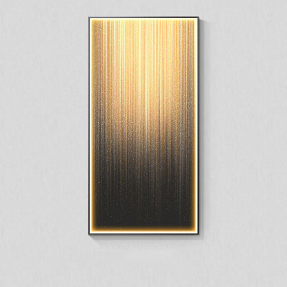 Modern Light Luxury Illuminated Wall Art / C / 60X120CM / Black Frame
