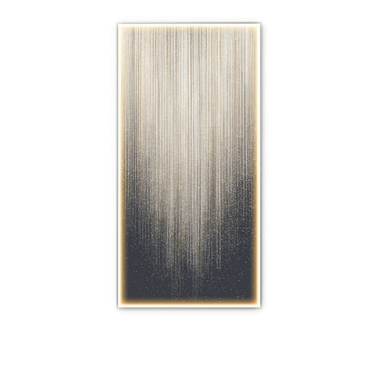 Modern Light Luxury Illuminated Wall Art / E / 40X80CM / Black Frame