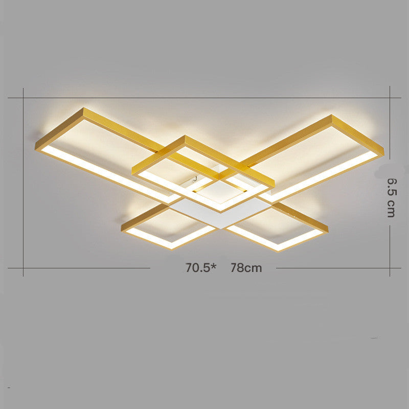 Modern Multi-Head LED Flush Ceiling Light