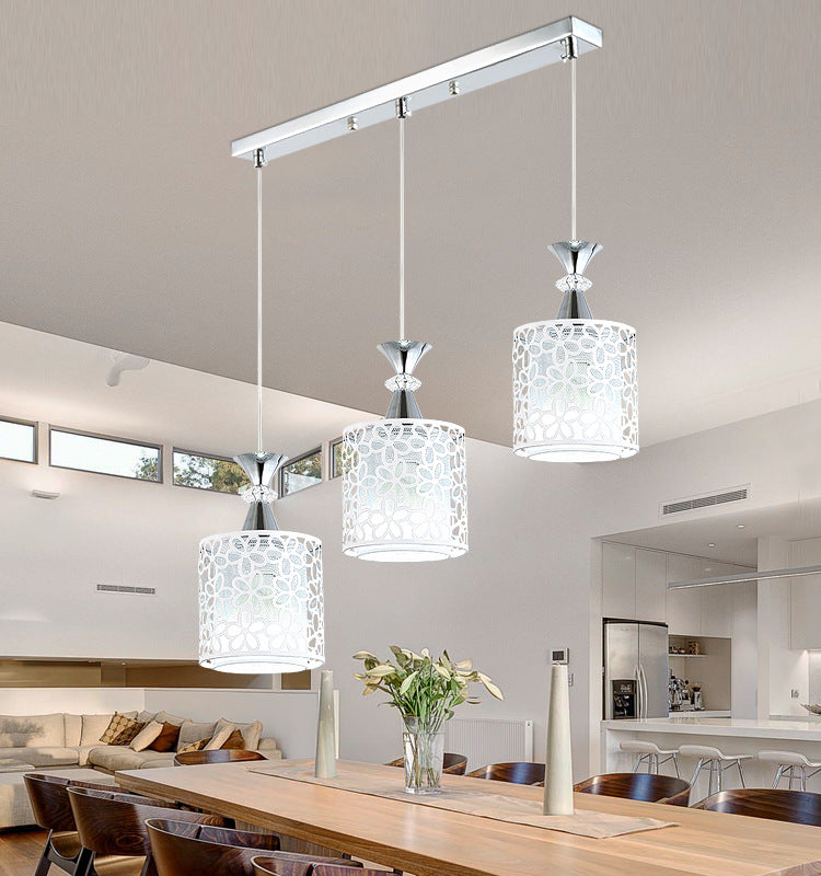 Nordic Single Head Fishing Line Pendant Light / Picture color