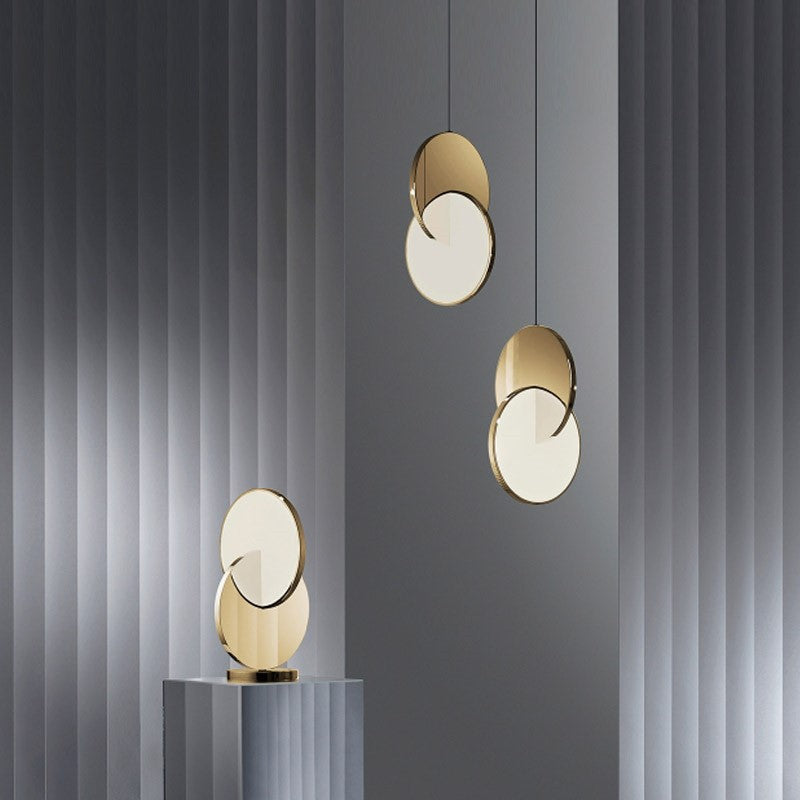 Nordic Three-Light Bar Counter Pendant Chandelier / Silver / Chandelier / Small