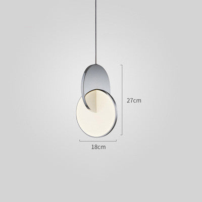 Nordic Three-Light Bar Counter Pendant Chandelier / Gold / Chandelier / large