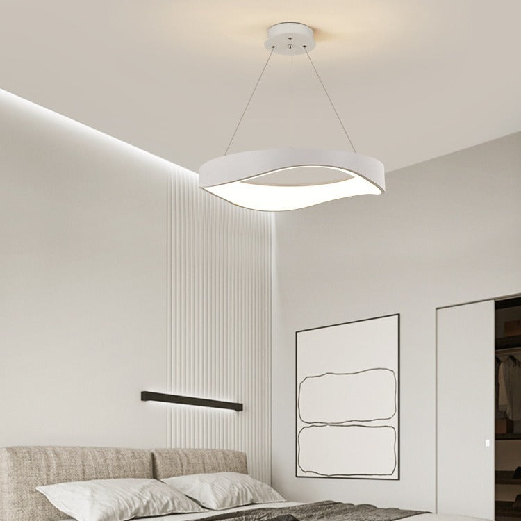 Nordic Wood Grain 40cm Pendant Light / Antique Wood Grain / Tri colored light