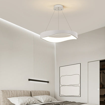Nordic Wood Grain 40cm Pendant Light / Antique Wood Grain / Tri colored light