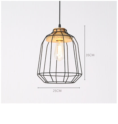 Pastoral Flower and Grass Pendant Chandelier