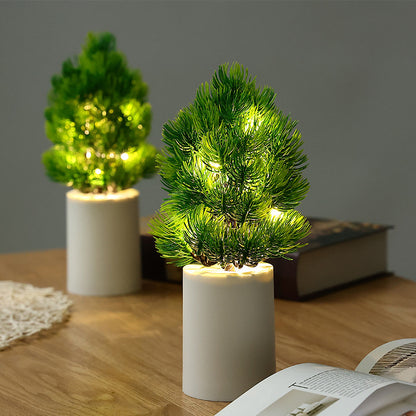 Pine Cypress Decorative Bedside Night Light