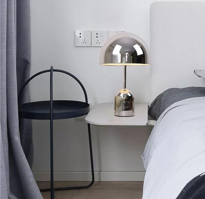 Postmodern Rose Gold Mushroom Table Lamp / Rose Gold / UK